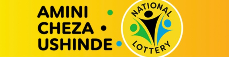 Amini · Cheza · Ushinde · National Lottery